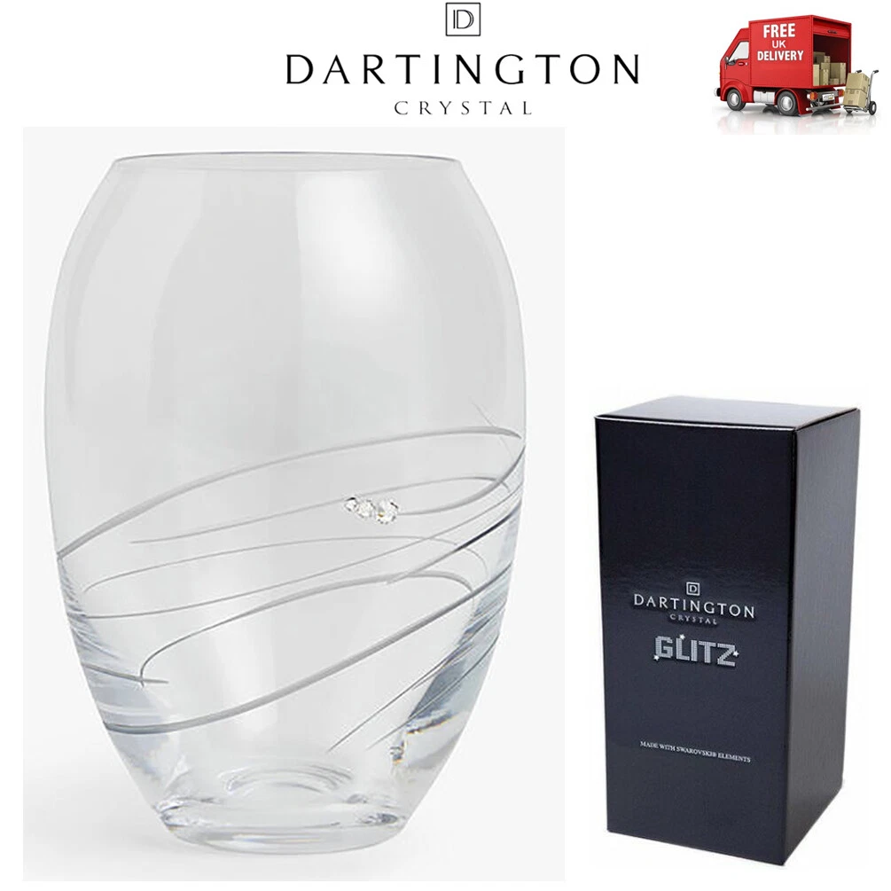 Dartington Crystal ST2557/3/P Glitz Lot de 2 verres à vin en cristal 330 ml Dartington Crystal ST2557/3/P Glitz Lot de 2 verres à vin en cristal 330 ml