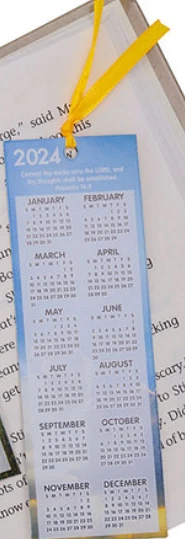2024 Religious Calendar Bookmarks *FREE SHIPPING with 6 purchases | eBay