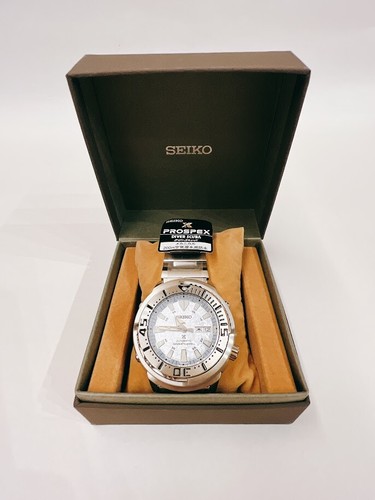 SEIKO PROSPEX Baby Tuna SBDY053 Ice Blue Automatic Diver`s 200m Men Watch - Picture 15 of 24