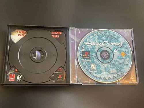 Star Ocean: The Second Story (Sony PlayStation 1, 1999) Black Label CIB - Picture 5 of 6