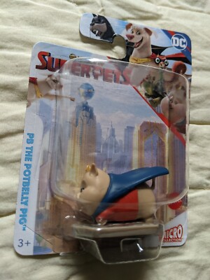 DC League of Super Pets PB THE POTBELLYPIG Figurine Micro Collection Mattel 2022