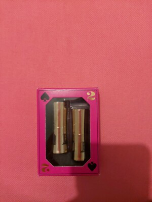 New Buxom 2 of a Kind Full-Bodied Lipstick Duo - Nudist / Provocateur 0.04 oz ea