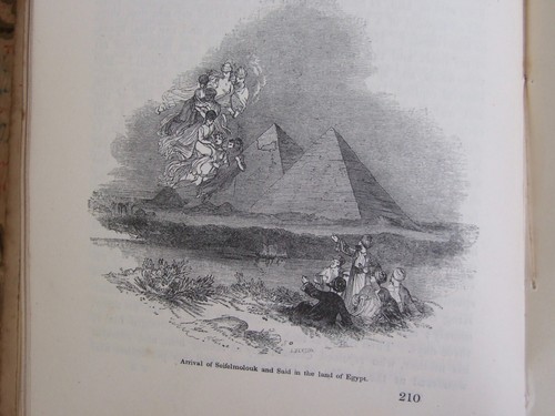 Arabian Nights' Entertainments, 1850, Illustrated 100s Woodcuts William Harvey - Picture 8 of 11