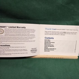 NES Nintendo Fester's Quest manual only no game