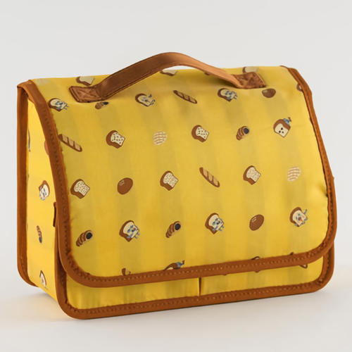 HOBONICHI stappo Bread Thief Forest Tiger Off-White Brown Pouch JAPAN USED - Picture 28 of 52