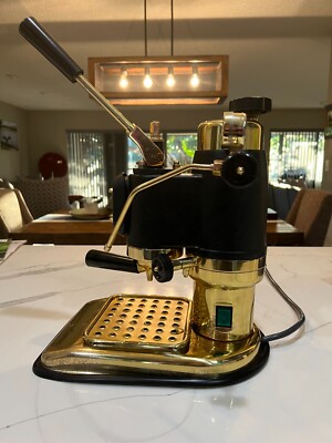 Vintage 50'S La Cimbali Espresso Machine, Gold | eBay