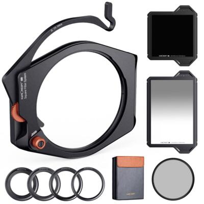 K&F Concept Nano X-PRO Rechteckfilter Set Square Filter Set CPL + ND1000 + GND8