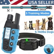 Smart Pet 1100 Yard Remote Dog Training Shock Collar for Small Medium Large Dogs
