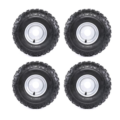 1/2/4pcs 145/70-6'' Wheel Tire Rim for ATV Buggy Go Kart Golf Cart Mower Scooter - Picture 15 of 15