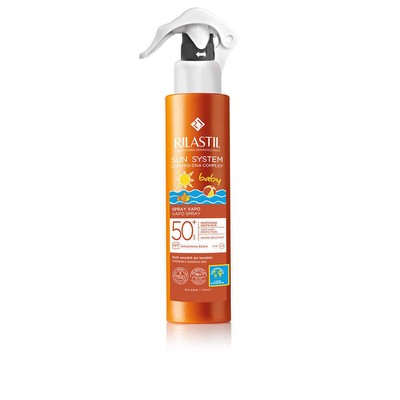 Rilastil Sun System Spray Trasparente SPF50+ Baby