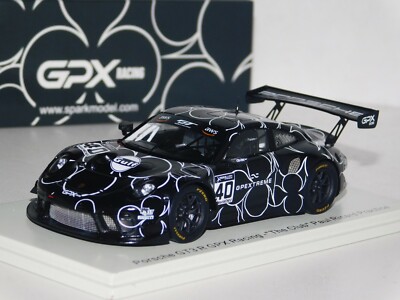 PORSCHE GT3R GPX RACING #40 THE CLUB PAUL RICARD PRACTICE SPARK SP326 1:43