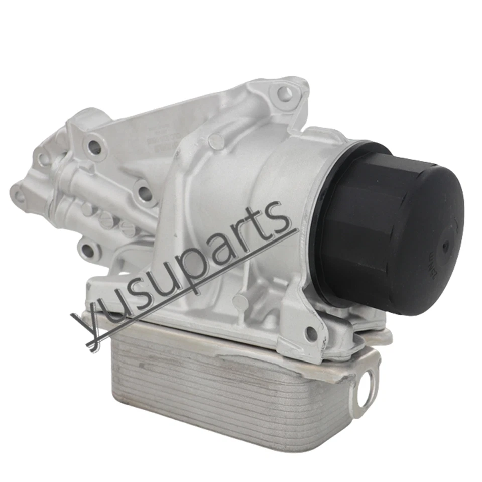 Mahle Oil Cooler Filter Housing Assembly 2721800510 for Mercedes-Benz CL550 R350 - Image 2 of 4