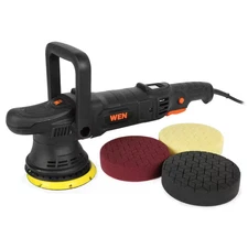 8.3 Amp Corded Dual Action Polisher, 5 In. Professional Grade with Paddle Switch