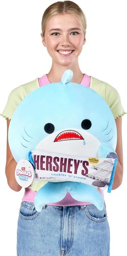 Großer Hai SNACKLES Plüsch 18 Zoll mit Herheys Cookies und Creme Serie 2 - Bild 5 von 5