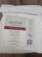 South Point Home 4-pc Microfiber Sheet Set, Twin/Twin XL, Maisie Geo