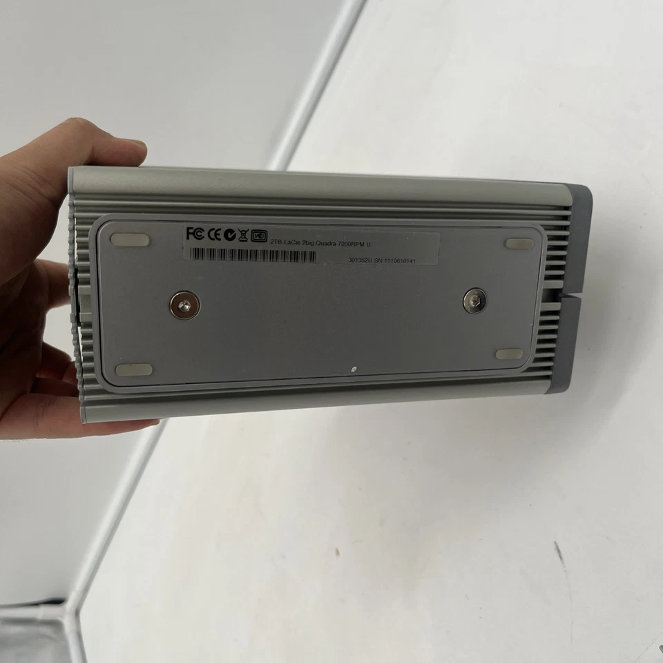 LaCie 2Big Quadra 301352U 2TB External Hard Drive Firewire 400 800, Thunderbolt - Image 4 of 4