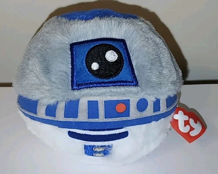 Ty Beanie Bouncers - R2-D2 the Drod (Star Wars)(3-4 Inch) NEW Bouncy Ball Toy - Image 2 of 4