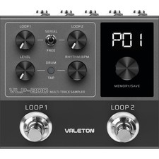Valeton VLP-200 Multi-Track Sampler - Two full-featured loopers and a...