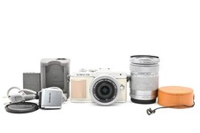 OLYMPUS PEN Lite E PL7 White Double Zoom Kit 3257 Function OK Refund From Japan