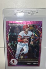 2021 Panini Prizm Draft Picks - Henry Davis #PDP1 Pink Velocity Prizm (RC)