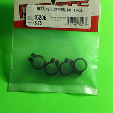 OFNA 15206 Spring Retainer NB-02 Black 4pcs 1...