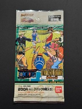 2001 One Piece Carddass Hyper Battle Jump Festa Booster Pack unopened Japanese