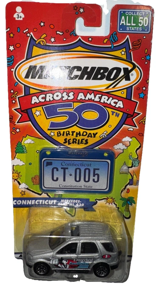 Matchbox Across America 50th Birthday Series Connecticut Mercedes Benz ML 430 - Image 2 of 4