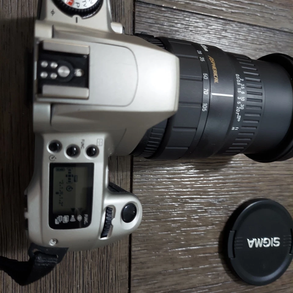 Cannon Rebel 2000 EOS 单反相机 腾龙 AF 非球面 LD 镜头和包 - 未测试 — 第 4/4 张图片