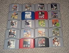 Lot of 20 (N64) Cartridge Only Games - Authentic Acceptable Cond. Nintendo 64.