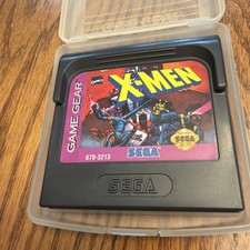 SEGA X-MEN Sega Game Gear Game Cartridge 670-3213 - X-Men w/case Tested/Working 