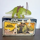 STAR WARS Patrol Dewback Action Figure 10 1/4" Lizard 1979 KENNER  in Orig box
