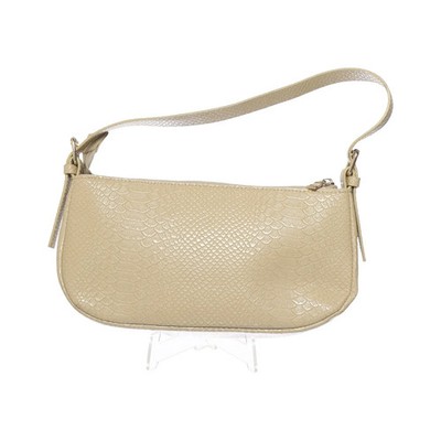 By Bianca Ingrosso, Handtasche, Damen, Beige, Schlangenhaut, 25, 3, 12 cm #P5h