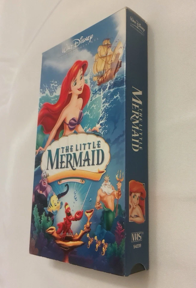The Little Mermaid VHS 2007 Disney's Movie Club VERY RARE LATE RELEASE plays - Image 2 of 4