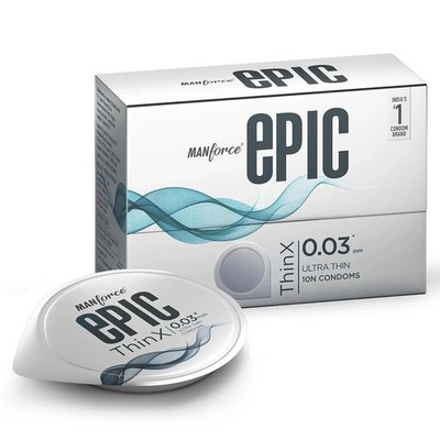 Manforce Epic ThinX | Ultradünne Kondome 10 Stück