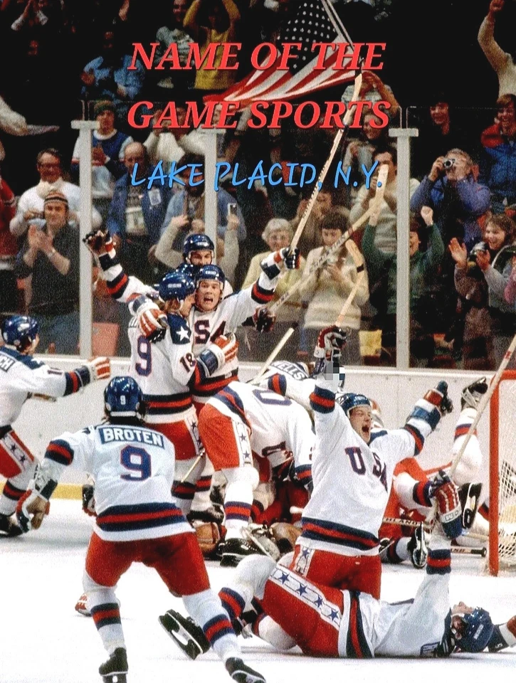 Insignia de identificación de hockey Miracle On Ice firmada por Jack O'Callahan 1980 EE. UU. 🇺🇲 Lake Placid Foto 2 de 4