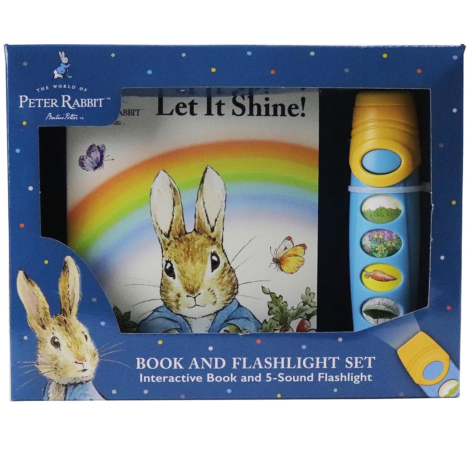 The World of Peter Rabbit: Let it Shine! Book and 5 Sound Flashlight - BB - Image 3