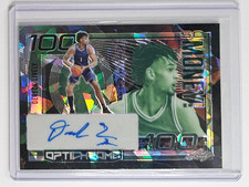 Dereck Lively II Mavs 2023 Leaf Optichrom So Money Black Cracked Ice /4 RC 💎