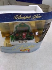 1998 Hot Wheels Holiday Series IV Rudolph's Racer 2 of 3 Christmas Car