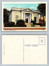 Willimantic, CT-Connecticut, U.S. Post Office Scene Card Vintage Postcard