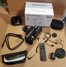 DVC FHD 1080HD Digital Video Camera Camcorder 16x Zoom 24 Mega Pixel Tested