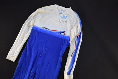 Adidas Overall Ski Anzug Winter Suit Langlauf Slope Tight Onesie Vintage 48 50 - Bild 1 von 4