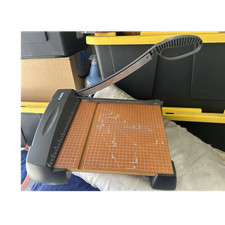 X-ACTO Commercial Grade Manual Guillotine Paper Cutter, 12 in Cut Length