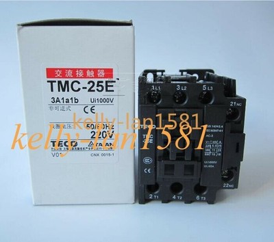 1pc New TECO AC Contactor TMC-25E 1a1b 220V #ac