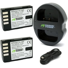 Wasabi Power Battery 2-Pack and Dual USB Charger for Sigma BP-61