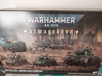 Warhammer 40K: Armageddon-Bataillon: Astra Militarum Neu/OVP