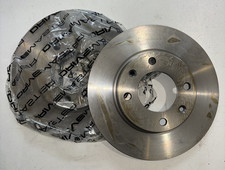 DRIVEMASTER REAR BRAKE DISCS X2 FITS VAUXHALL COMBO CORSA MERIVA DMD109 S245