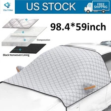 Car Windshield Cover Protector Winter Snow Ice Rain Dust Frost Guard Sun Shade.