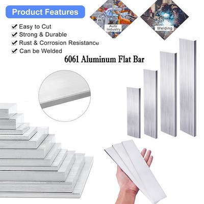 Aluminium Low Profile Flat Bar Aluminium Flat Material Flat Bar Aluminium Profile 6061 ﻿