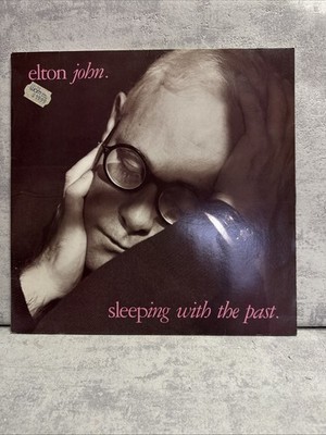 Elton John -  Sleeping With the Past - Vinyl LP 1989