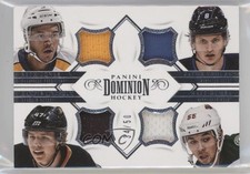 2013 Panini Dominion Quad Jerseys 34/50 Matt Dumba Seth Jones Jacob Trouba y4i